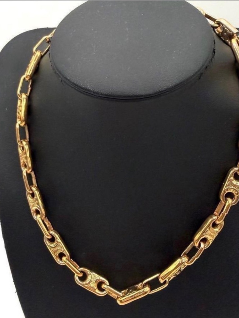Celine Triomphe Link Necklace - Picture 2 of 4